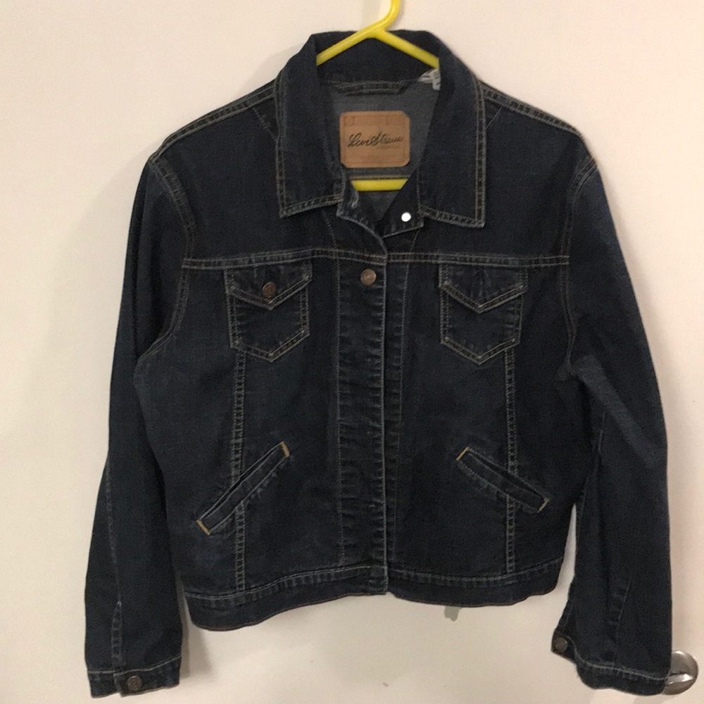 Levi’s Strauss blue jean jacket